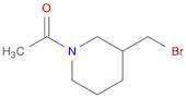 1-(3-BroMoMethyl-piperidin-1-yl)-ethanone