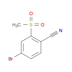 5-Bromo-2-cyanophenyl methyl sulphone