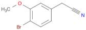 2-(4-broMo-3-Methoxyphenyl)acetonitrile