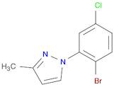 1-(2-BroMo-5-chlorophenyl)-3-Methyl-1H-pyrazole