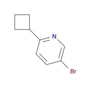 5-Bromo-2-cyclobutylpyridine