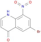 6-BroMo-8-nitroquinolin-4(1H)-one