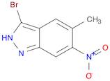 3-BroMo-5-Methyl-6-nitro (1H)indazole