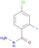 4-chloro-2-fluorobenzohydrazide