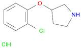 3-(2-CHLOROPHENOXY)PYRROLIDINE HYDROCHLORIDE