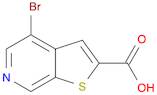 4-bromothieno[2,3-c]pyridine-2-carboxylic acid