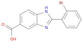 2-(2-Bromophenyl)-1H-benzoimidazole-5-carboxylic acid