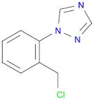 1-[2-(chloromethyl)phenyl]-1H-1,2,4-triazole