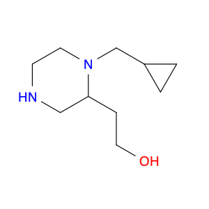 2-(1-(Cyclopropylmethyl)piperazin-2-yl)ethanol