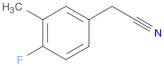 4-Fluoro-3-methylphenylacetonitrile