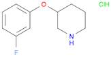 3-(3-Fluorophenoxy)piperidine Hydrochloride