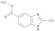 1H-Benzimidazole-5-carboxylicacid,2-methyl-,methylester(9CI)