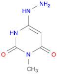 6-hydrazino-3-methylpyrimidine-2,4(1H,3H)-dione