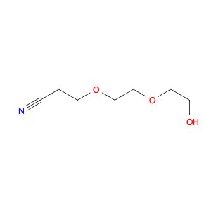 3-[2-(2-Hydroxyethoxy)ethoxy]propanenitrile