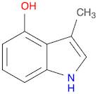 3-Methyl-4-hydroxy-1H-indole