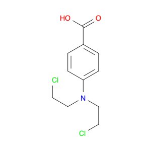 4-(Bis(2-chloroethyl)amino)benzoic acid