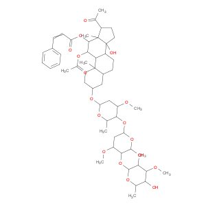 (3β,11α,12β,14β)-11-(Acetyloxy)-3-[(O-6-deoxy-3-O-methyl-β-D-allopyranosyl-(1→4)-O-2,6-dideoxy-3-O…