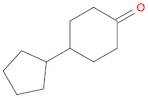 4-cyclopentyl cyclohexanone