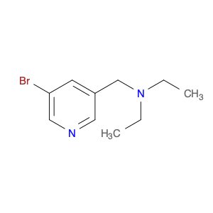 N-((5-Bromopyridin-3-yl)methyl)-N-ethylethanamine