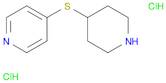 4-(Piperidin-4-ylthio)pyridine dihydrochloride