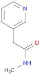 3-Pyridineacetamide,N-methyl-(6CI,9CI)