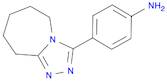 4-(6,7,8,9-TETRAHYDRO-5H-[1,2,4]TRIAZOLO[4,3-A]AZEPIN-3-YL)-PHENYLAMINE