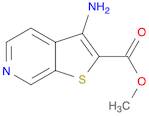 Thieno[2,3-c]pyridine-2-carboxylic acid, 3-amino-, methyl ester (9CI)