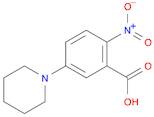 2-nitro-5-(piperidin-1-yl)benzoic acid