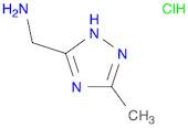 (5-Methyl-4H-1,2,4-triazol-3-yl)methanamine Hydrochloride