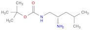 (S)-(2-Amino-4-methyl-pentyl)-carbamic acid tert-butyl ester