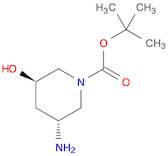 (3R,5R)-3-Amino-5-hydroxy-piperidine-1-carboxylic acid tert-butyl ester