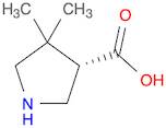 (3S)-4,4-Dimethyl-pyrrolidine-3-carboxylic acid