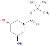 (3S,5S)-3-Amino-5-hydroxy-piperidine-1-carboxylic acid tert-butyl ester