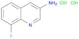 3-Amino-8-fluoroquinoline dihydrochloride