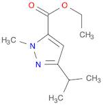 1-METHYL-3-ISOPROPYL-1H-PYRAZOLE-5-CARBOXYLICACIDETHYLESTER