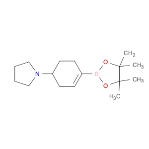 1-(4-(4,4,5,5-tetraMethyl-1,3,2-dioxaborolan-2-yl)cyclohex-3-en-1-yl)pyrrolidine