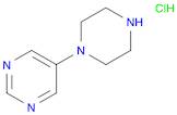 5-(Piperazin-1-yl)pyrimidine hydrochloride