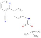 tert-Butyl N-[4-(3-cyanopyridin-2-yl)phenyl]carbamate