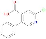 2-Chloro-5-phenylisonicotinic acid