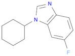 1-Cyclohexyl-6-fluoro-1,3-benzodiazole