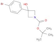 1-Boc-3-(4-bromophenyl)-3-hydroxyazetidine