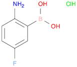 2-Amino-5-fluorophenylboronic acid, HCl