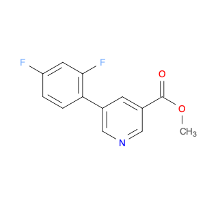 Methyl 5-(2,4-difluorophenyl)nicotinate