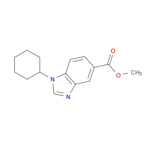 Methyl 1-cyclohexylbenzoiMidazole-5-carboxylate