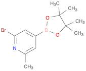 2-Bromo-6-methyl-4-(4,4,5,5-tetramethyl-1,3,2-dioxaborolan-2-yl)pyridine