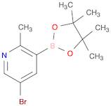 5-Bromo-2-methyl-3-(4,4,5,5-tetramethyl-1,3,2-dioxaborolan-2-yl)pyridine