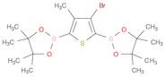 2,2'-(3-Bromo-4-methylthiophene-2,5-diyl)bis(4,4,5,5-tetramethyl-1,3,2-dioxaborolane)