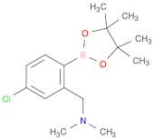 {[5-chloro-2-(tetramethyl-1,3,2-dioxaborolan-2-yl)phenyl]methyl}dimethylamine