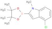 4-Chloro-1-methylindole-2-boronic acid, pinacol ester