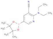 2-(Diethylamino)-5-(4,4,5,5-tetramethyl-1,3,2-dioxaborolan-2-yl)nicotinonitrile